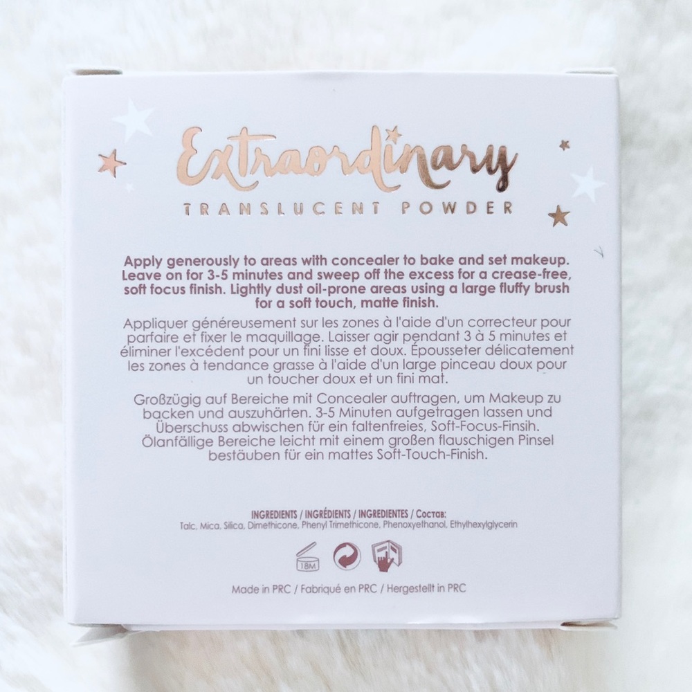 CIATÉ Extraordinary Translucent Setting Powder - Picture 4 of 8